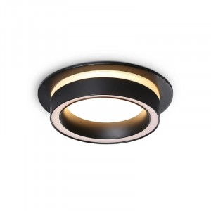 Светильник RG-DQ1504B GX53 встраиваемый черный