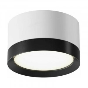 Светильник потолочный Tech 10968 GX53 15W Бело-черный