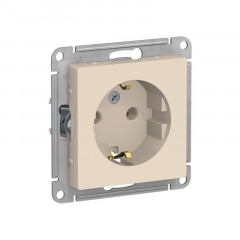 Schneider ATN000243 РОЗЕТКА , 16А, м-зм, БЕЖ