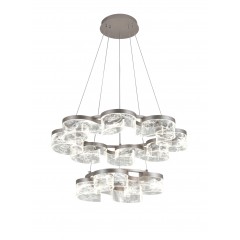 3450/8+4 BRUSHED GREY (1) Люстра (RL)