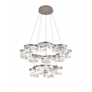 3450/8+4 BRUSHED GREY (1) Люстра (RL)