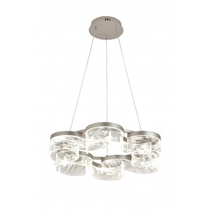 3451/6 BRUSHED GOLD (1) Люстра (RL)