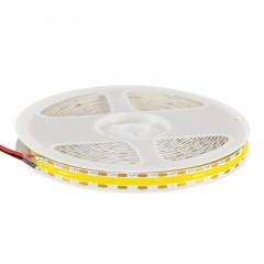 Лента светодиодная ELFLED 600COB диодов, 24В, 5м, ширина 8мм, белый нейтральный 4000-4500К