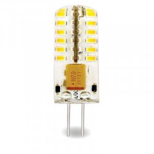 РАСПРОДАЖА Лампа  PREMIUM G4 2,5Вт 4000K 12V AC/DC силикон 10*35 Включай  1008045