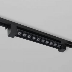 Трековый светильник линейный поворотный 20W черный Grill (аналог 5954)
