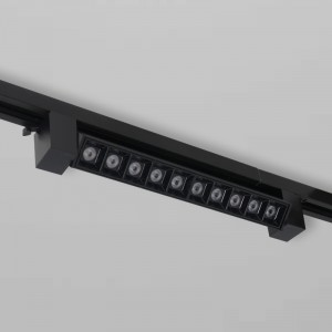 Трековый светильник линейный поворотный 20W черный Grill (аналог 5954)