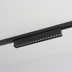 Трековый светильник линейный поворотный 30W черный Grill (аналог 5955)