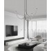 Светильник ElegantLight DZN-105557 ЧЕРНЫЙ ` D800+700+600/H1200/3/LED/..W/4500K SOLANA 25-10