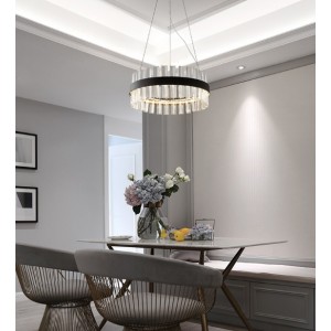 Светильник MD.6005 BLACK/ЧЕРНЫЙ D400/H1200/1/LED/40W/4500K ASK DZN22-05
