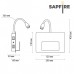 Светильник настенный SAPFIR SPF-4763 БЕЛЫЙ D140*200/H60/1/LED/3W + USB SONIA 23-12