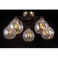 Светильник SFS 39171MD/5 MBK+AB Veneto Luce RSP