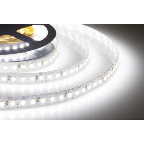 Лента светодиодная ELF 600SMD2835NWw6K-24, 120smd/m 24V, 9.6Вт/м, 5м, белый 6500-7000К