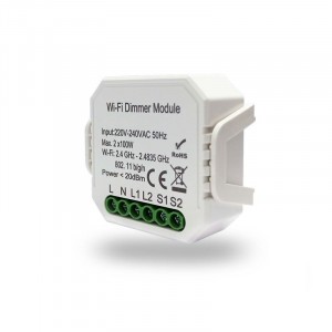 Реле-диммер Wi-Fi  RL1004-DM Двухканальное Wi-Fi  2 x 100 Вт RSP