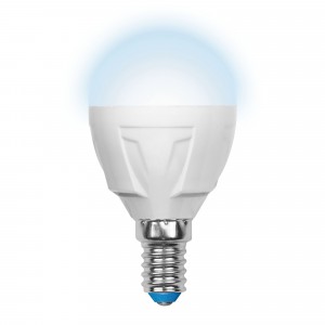 ** LED-G45 7W/NW/E14/FR PLP01WH Лампа светодиодная.Серия ЯРКАЯ. Белый свет (4000) RSP