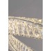 Светильник подвесной светодиодный ElegantLight DZN-8189 ХРОМ ` D600/H1200/1/LED/35W/4000K DOMO 24-07