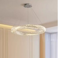 Светильник подвесной светодиодный ElegantLight DZN-8190 ХРОМ