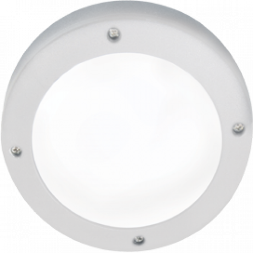 Ecola GX53 LED B4139S светильник накладной IP65 матовый Круг алюмин. 1*GX53 Белый 145x145x65