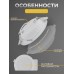 Светильник SPF-6100 БЕЛЫЙ D118/H24/1/LED/9W/6500K DLUS2 SPF23-04 (1/100)
