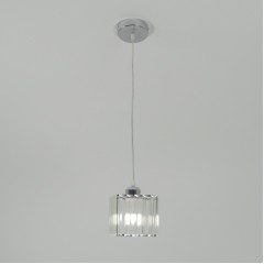 Светильник SPFD-IL.1668 КВАДРАТ TREND CHROME D120/H1100/1/E27/60W без ламп (1)