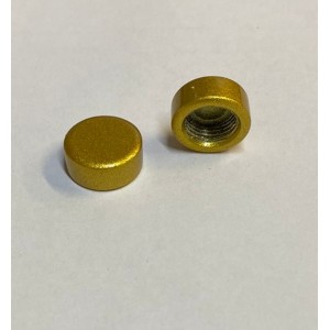 Гайка декоративная М10(золотой песок)цилиндр для люстры D15/H6мм,(цена за 1из уп. по 10),SPFR47113