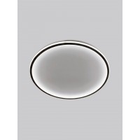 Светильник потолочный SAPFIR SPF-9369 BLACK/ЧЕРНЫЙ D600/H45/2/LED/2*68W 2.4G BLACKLINE 22-12 (1)