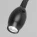 Светильник настенный SAPFIRE SPF-4880 ЧЕРНЫЙ 1/LED/3W/4000K с черным выключателем SNAKE 23-12