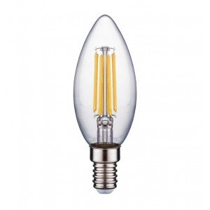 Лампа светодиодная диммируемая свеча 6W E14 3000K 700Lm  C37 220-240V SPF