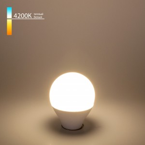 РАСПРОДАЖА Светодиодная лампа  ELST G45 7W 4200K E14 BLE1406