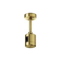 Крепление потолочное 78мм с прямым коннектором питания "Flarity" латунь TRA156C-IPC1-BS