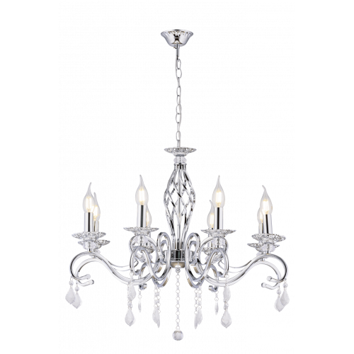 Светильник SFS 1208/8 CR D680/H780-560/8/E14/60W  ХРОМ (1) RSP