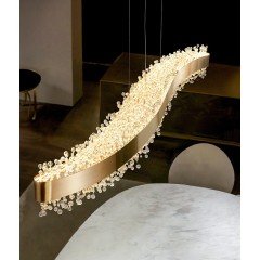 Светильник DZN-72986 БРОНЗА D1200*160/H1200/LED/.W/4500K