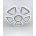 Светильник потолочный SAPFIR SPF-9460 WHITE/БЕЛЫЙ D500/H120/6/LED/160W 2.4G 23-07