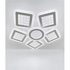 Светильник потолочный SAPFIR SPF-9461 WHITE/БЕЛЫЙ D600/H120/6/LED/160W 2.4G 23-07