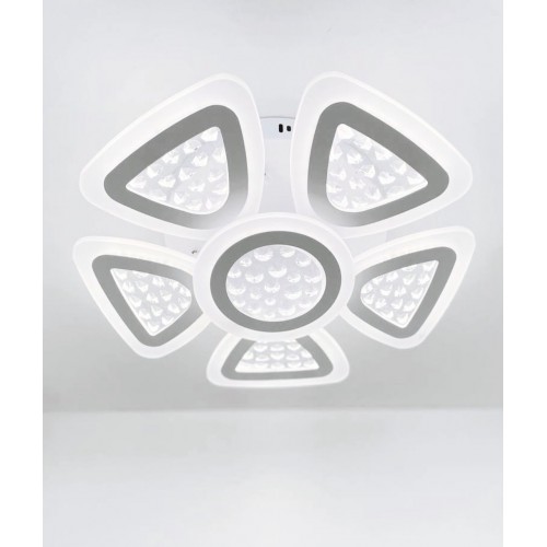 Светильник потолочный SAPFIR SPF-9460 WHITE/БЕЛЫЙ D500/H120/6/LED/160W 2.4G 23-07