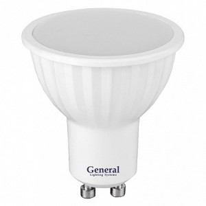 Лампа GLDEN-MR16-7-230-GU10-4500 GNRL RSP 10/100