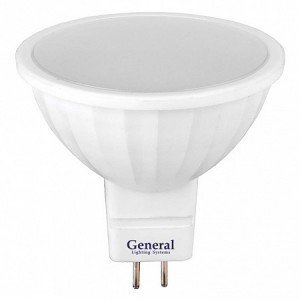 Лампа GLDEN-MR16-8-230-GU5.3-3000 GNRL RSP 10/100