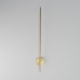 Настенный светильник Minimal 05.1 (Золото, D10x80 cm, 3000K, Металл, 16W RSP