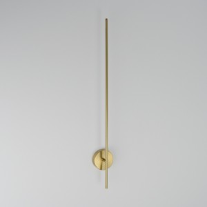 Настенный светильник Minimal 05.1 (Золото, D10x80 cm, 3000K, Металл, 16W RSP