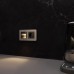 W1154608/ Встраиваемая LED подсветка три режима с датчиком движения (черный матовый)