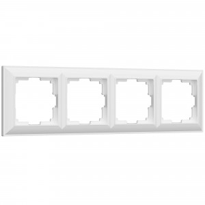 WERKEL Fiore WL14-Frame-04/ Рамка на 4 поста (белый) a038840 W0042201