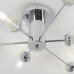 Светильник потолочный SAPFIR SPFD-9486 ХРОМ/CHROME D750/H200/6/E27/60W без ламп Palada