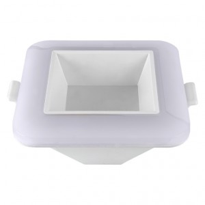 Светодиодный светильник (КВАДРАТ) GDL-SW12-9BT-IP40-6+6,6500К+6500К,3 световых режима GNRL RSP