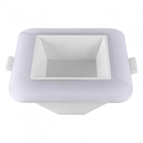 Светодиодный светильник (КВАДРАТ) GDL-SW12-9BT-IP40-6+6,6500К+6500К,3 световых режима GNRL RSP