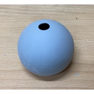 Центральная часть - шар (под покраску) D80/H80мм - для светильника, с отверстиями, SPFR1888