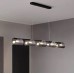 Светильник DZN-89898 ЧЕРНЫЙ ` L1320/W120/H120+1500/5/LED/30W  3 режима без ПДУ BLACKOUT