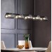 Светильник DZN-89898 ЧЕРНЫЙ ` L1320/W120/H120+1500/5/LED/30W  3 режима без ПДУ BLACKOUT