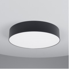 Светильник SAPFIR SPF-9545 ЧЕРНЫЙ D300/H58/1/LED/30W/4000K ATOM 24-12