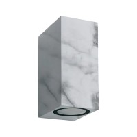 UUL-P42A 2х6W/GU10 IP65 MARBLE Светильник уличный, под две лампы GU10. Цвет корпуса мрамор