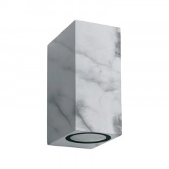 UUL-P42A 2х6W/GU10 IP65 MARBLE Светильник уличный, под две лампы GU10. Цвет корпуса мрамор