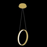 Светильник DZN-36963 D400mm gold LED 4000К